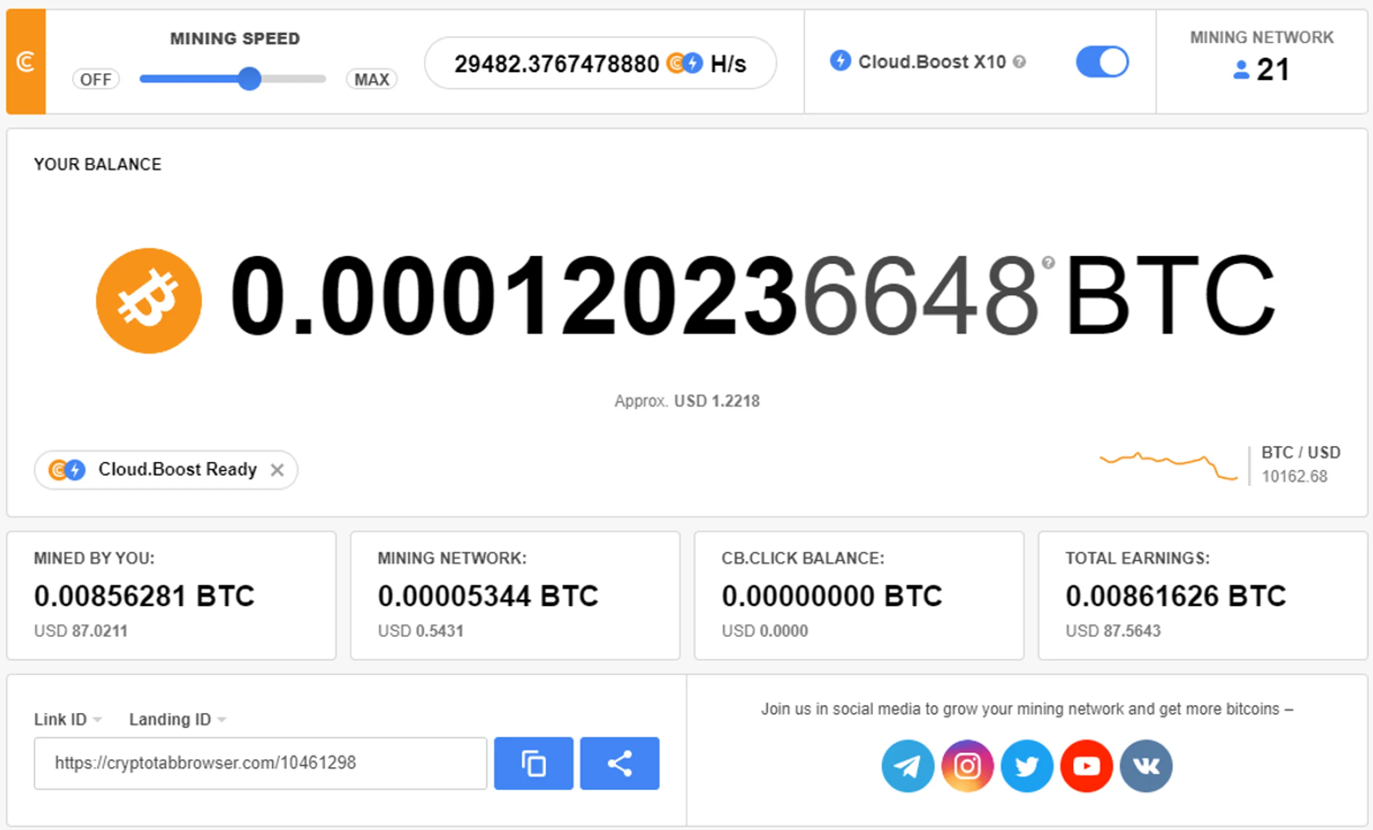 CRYPTOTAB BROWSER
