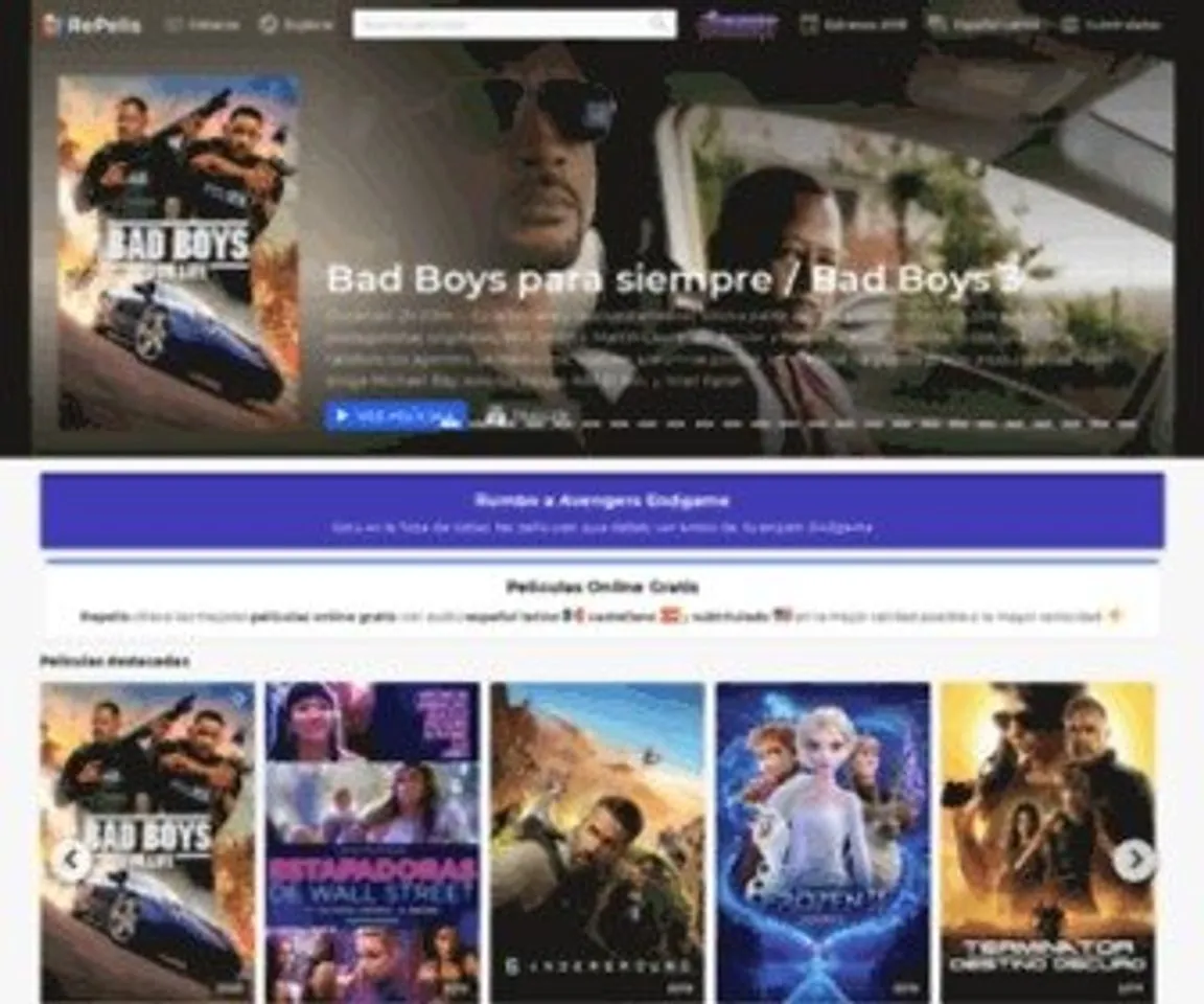REPELIS • Estrenos y Películas Online