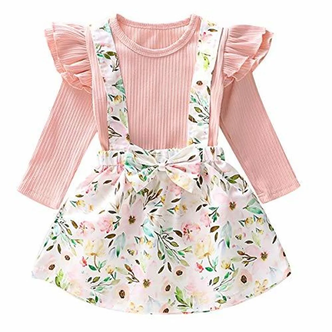 Borlai 1-6Y Conjunto de Ropa de Moda para niñas pequeñas, Conjunto de