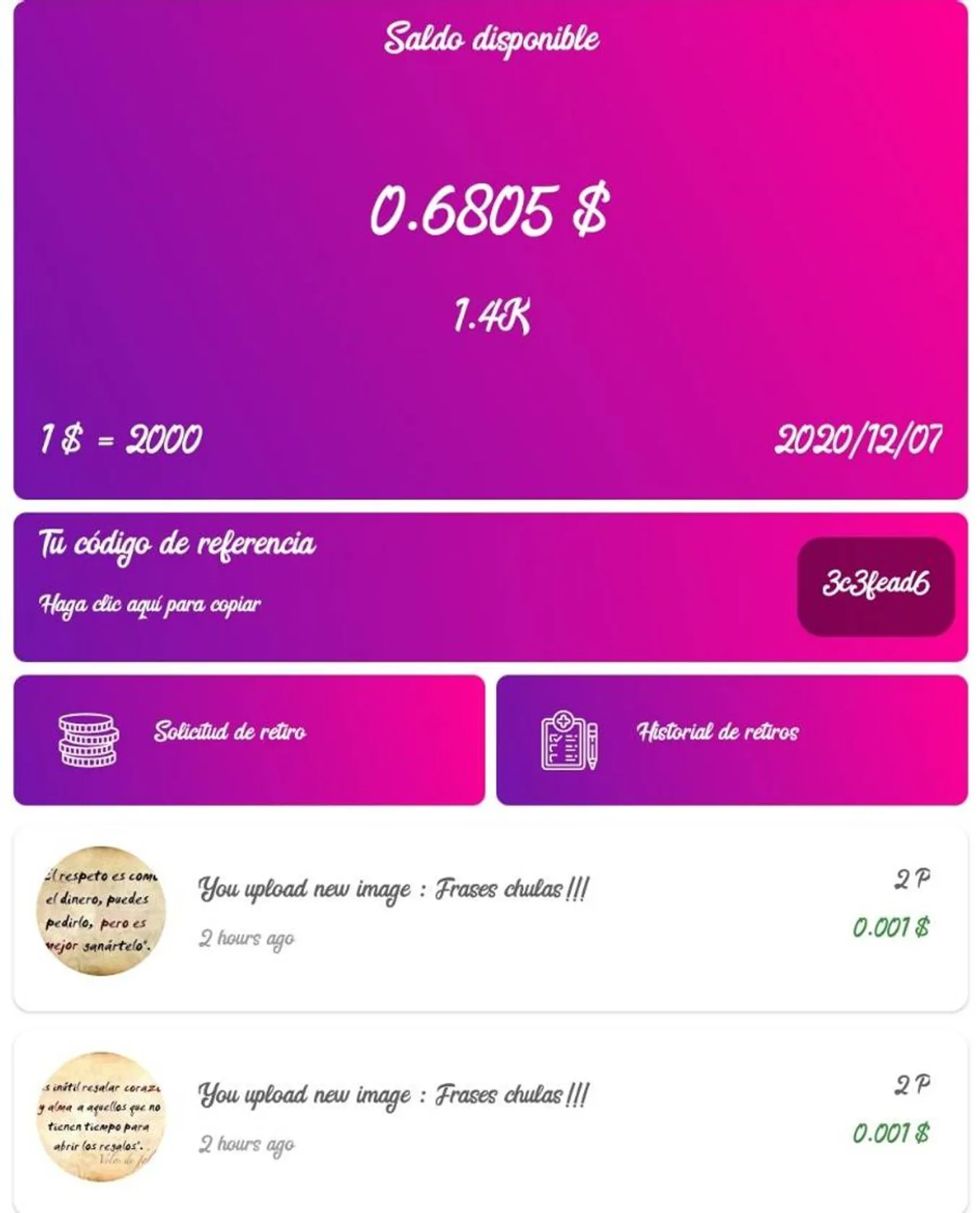 Posting - Apps