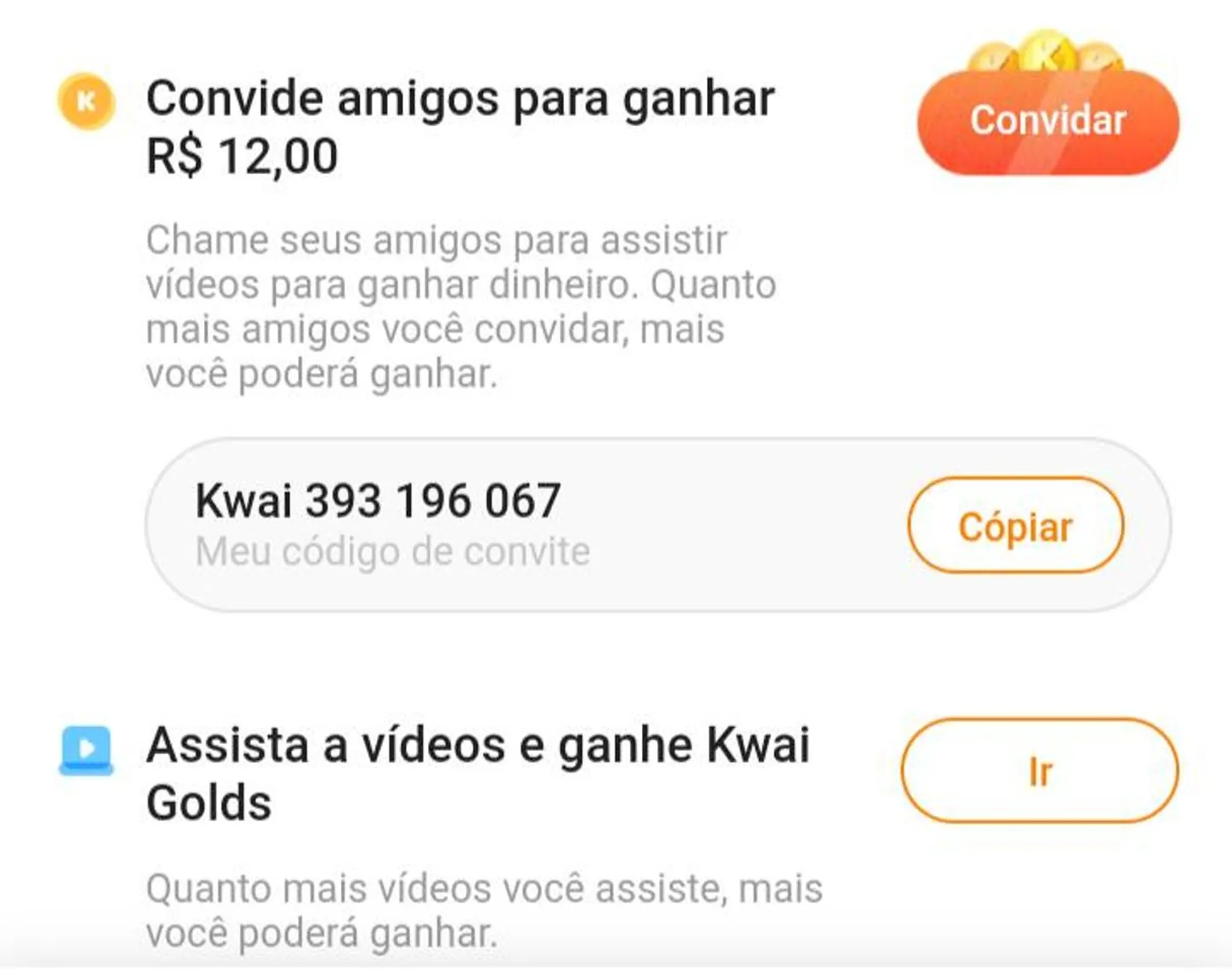 Kwai - Ganhar dinheiro assistindo videos