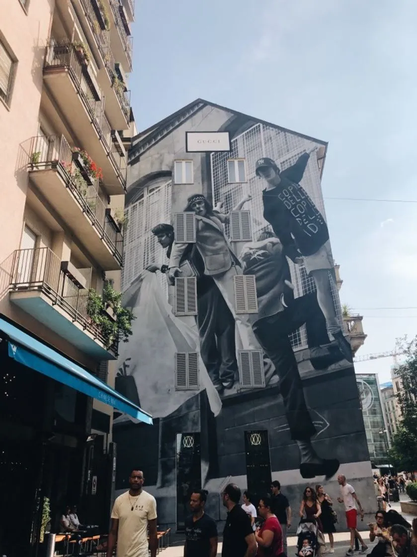 Gucci Art Wall