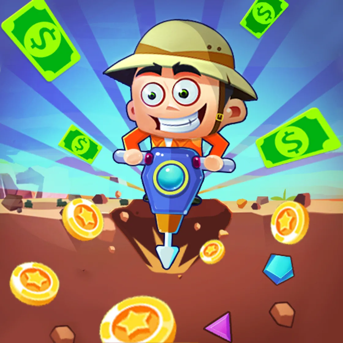 Lucky Miner - Dig Coins And Earn Your Reward -