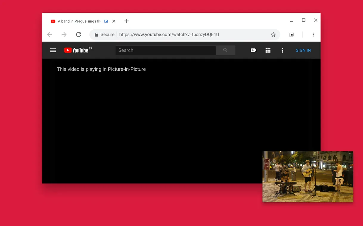 Picture-in-Picture Extension (by Google)