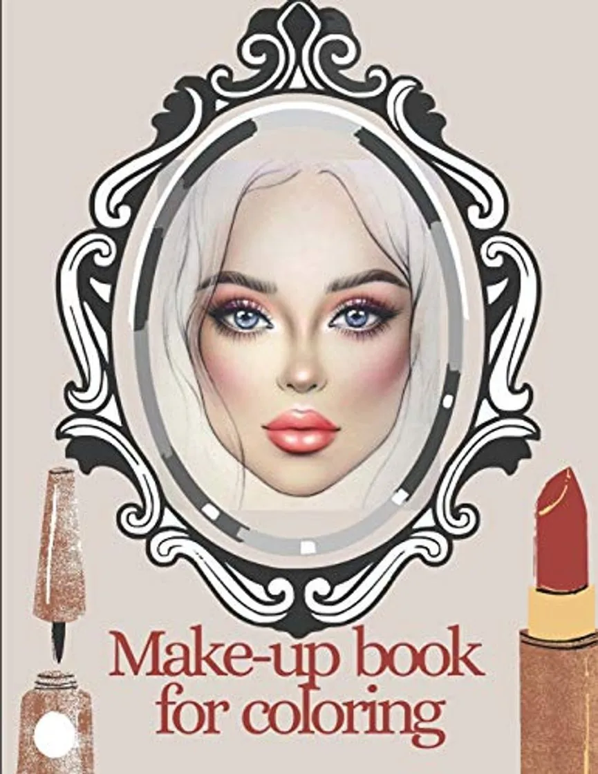 Make-up book for coloring