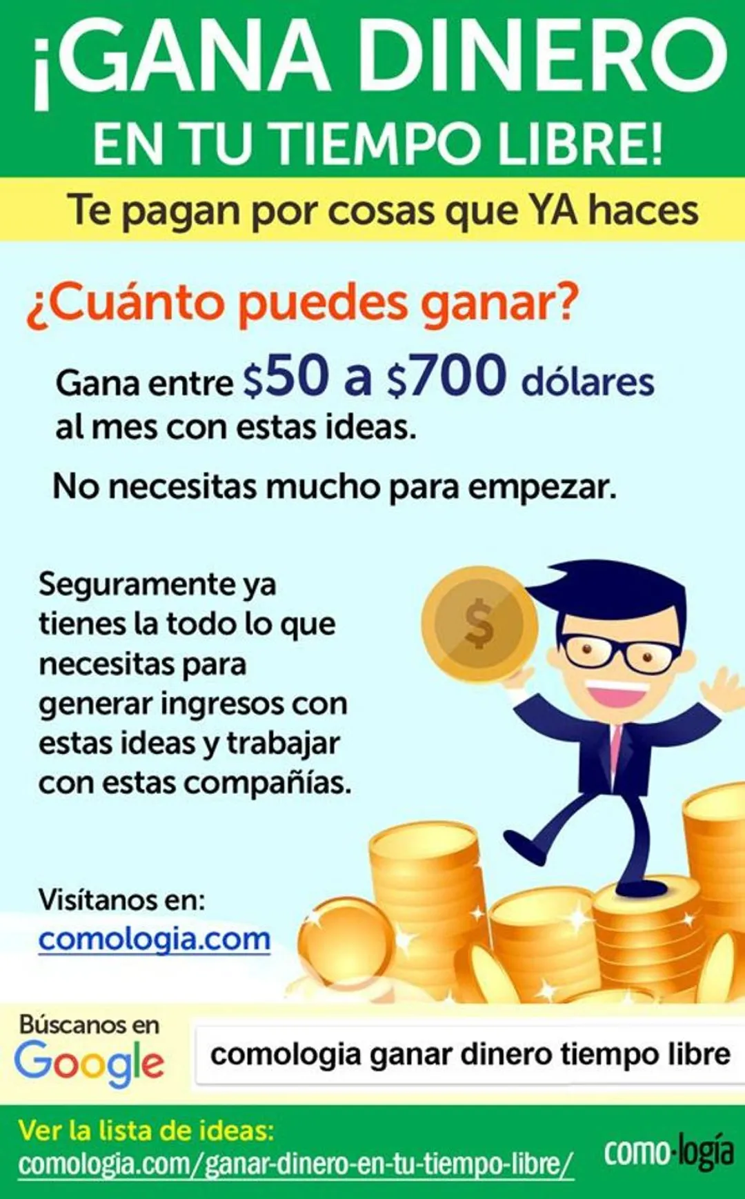 Empieza a ganar dinero extra