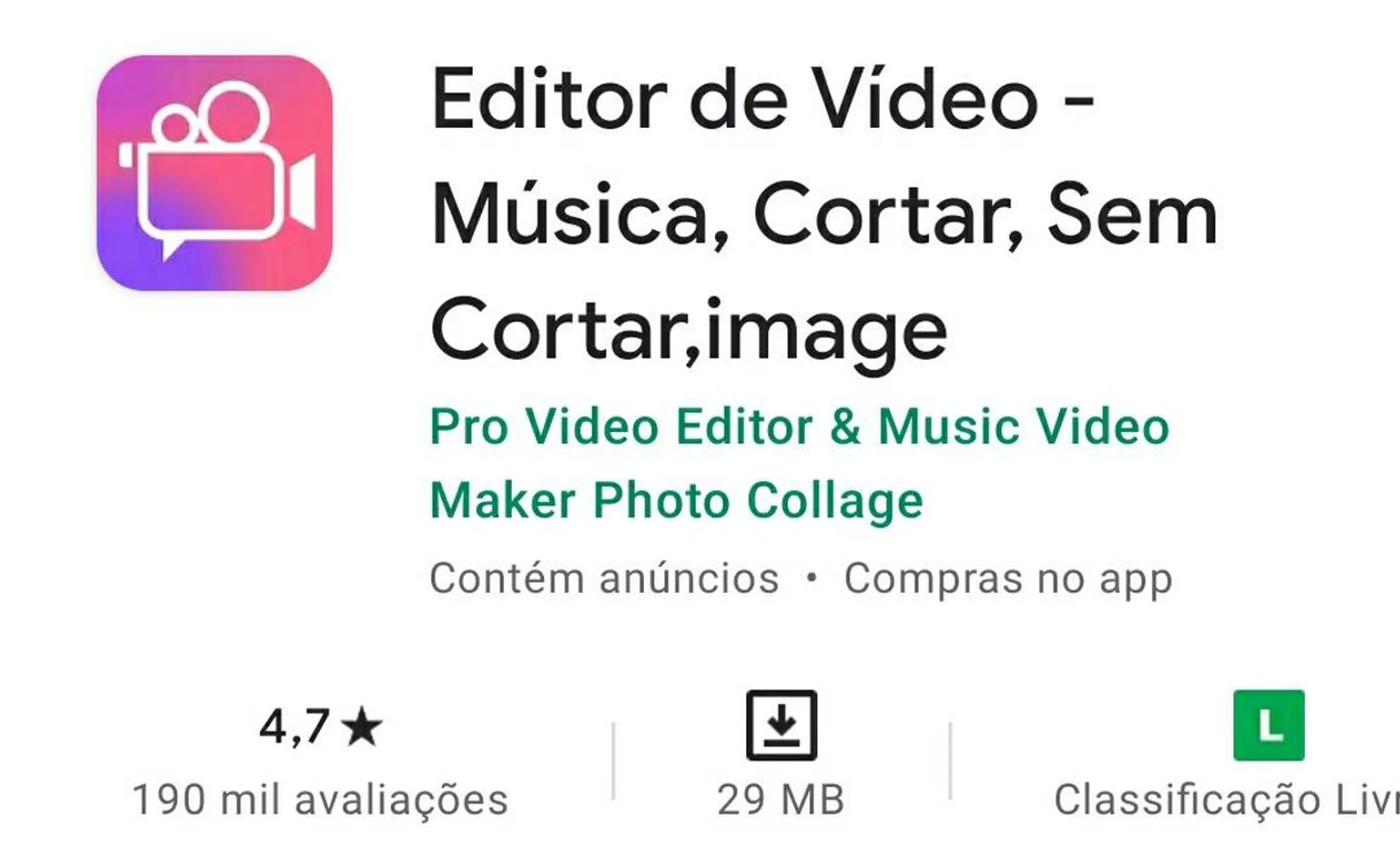 Editor de Vídeo