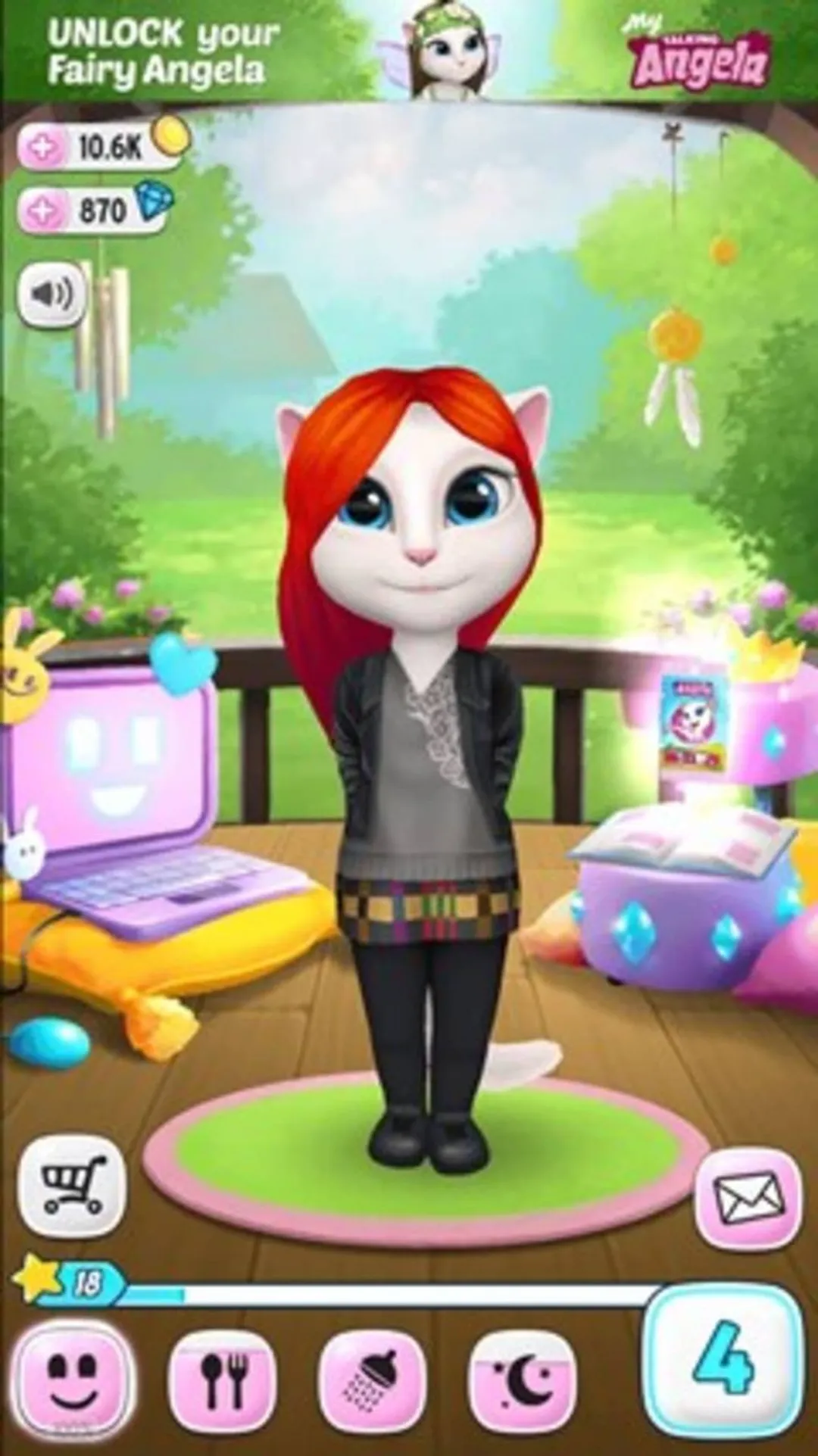 My Talking Angela - ๐๐ข๐๐๐ข๐๐ก๐๐ ๐๐๐ฃ๐๐๐ก๐๐๐๐