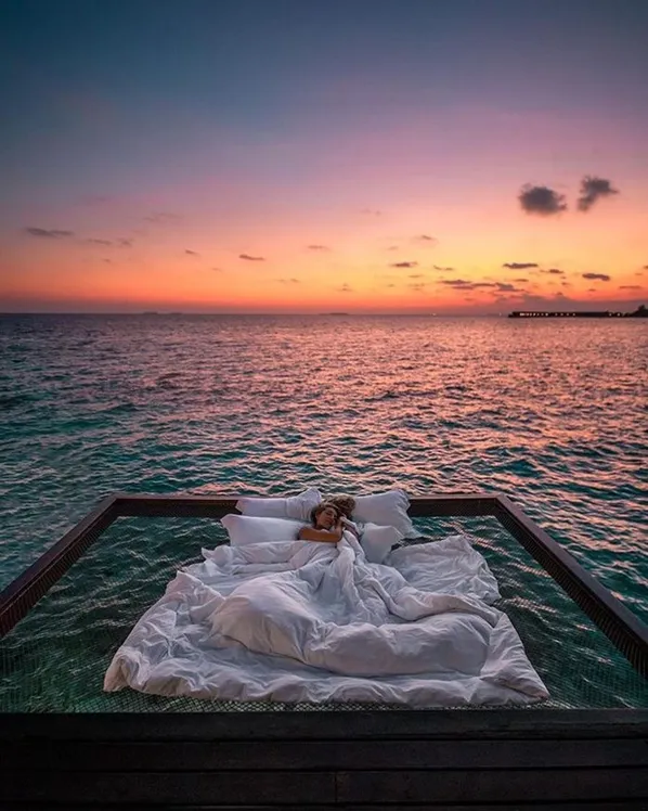 Dormir sob as estrelas 🥰