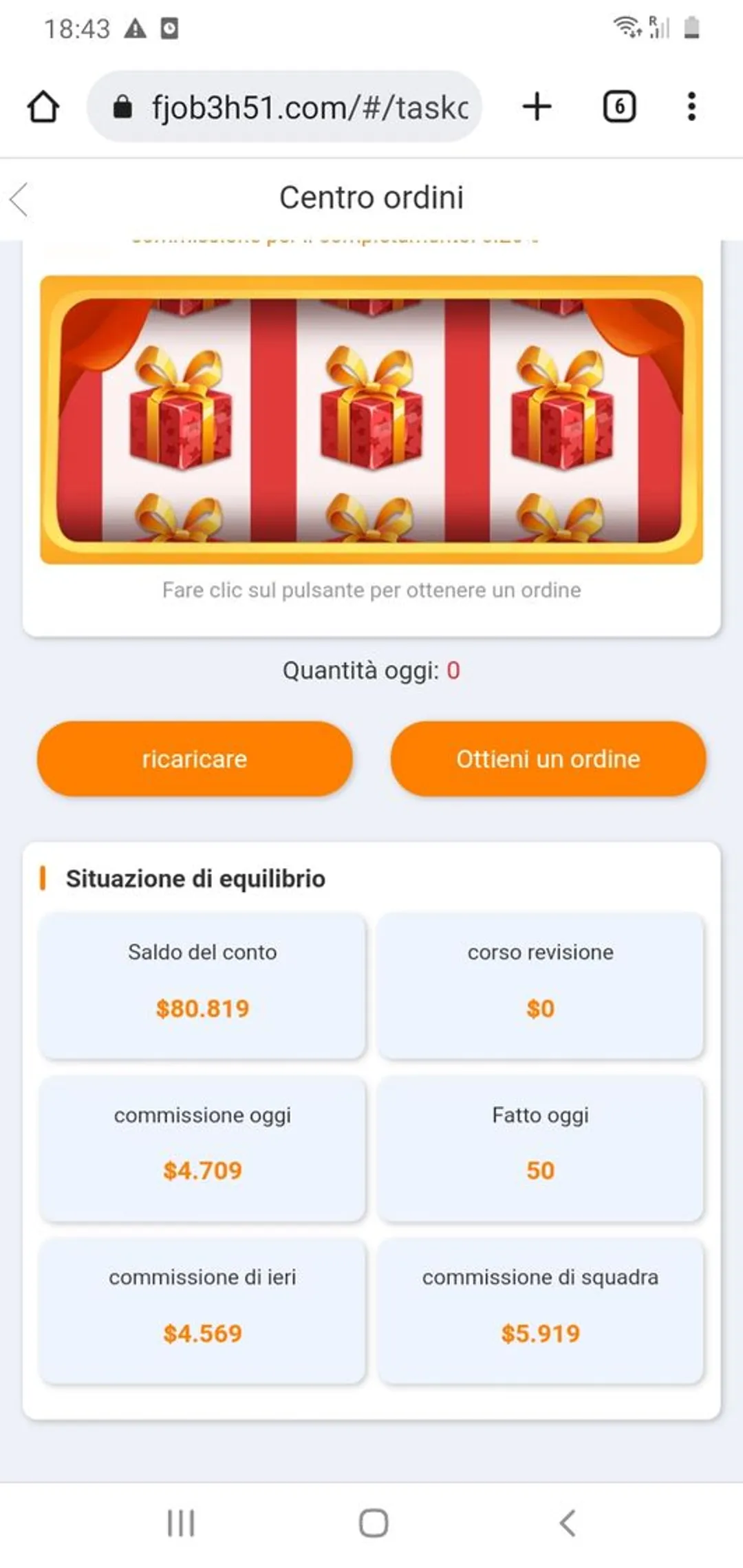 Online work