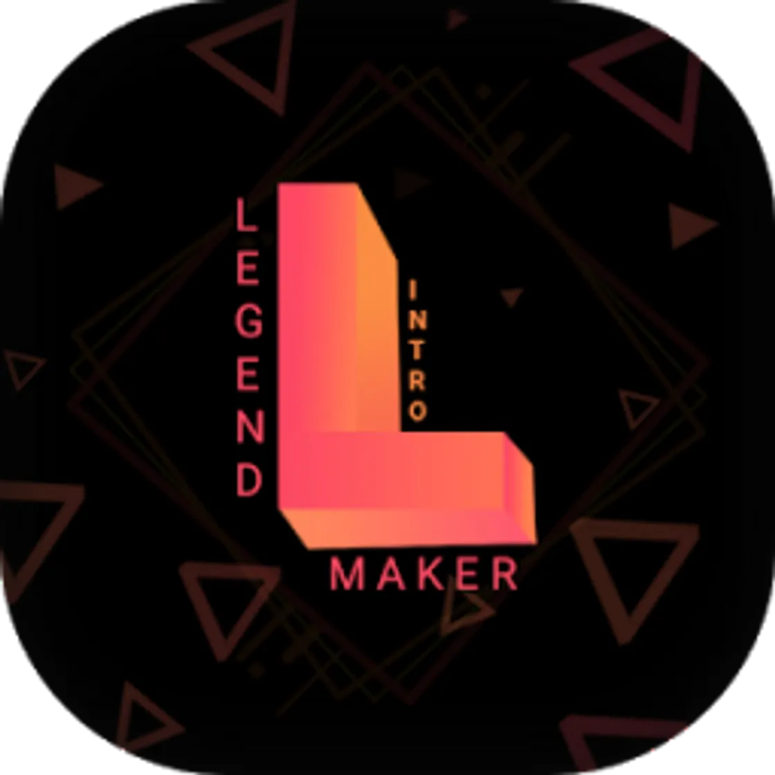 legend intro maker animated text video maker