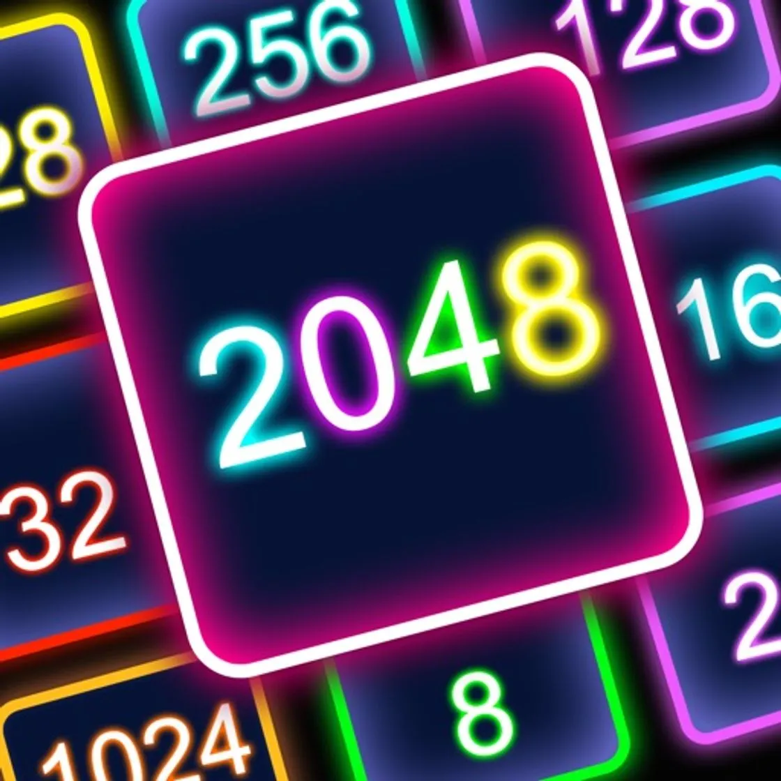 Neon Pop Numbers