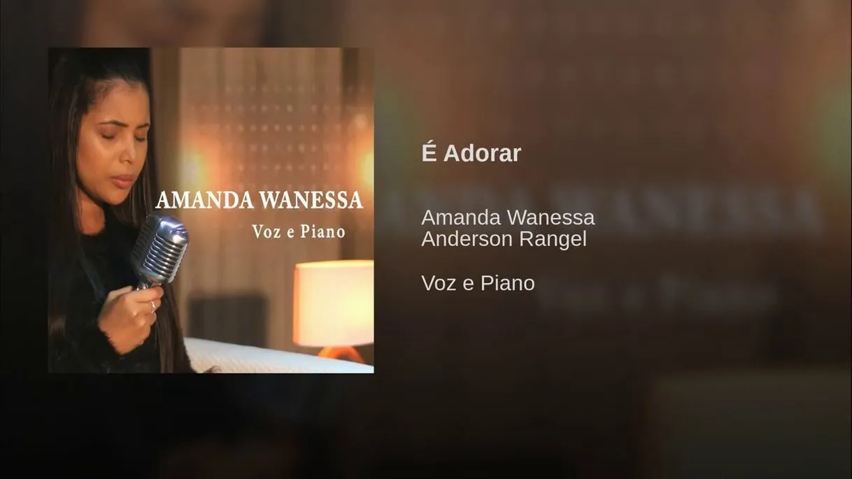 Amanda Wanessa - É Adorar (Ao Vivo) - YouTube