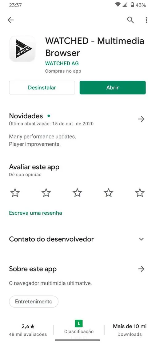 WATCHED - Multimedia Browser - Apps on Google Play
