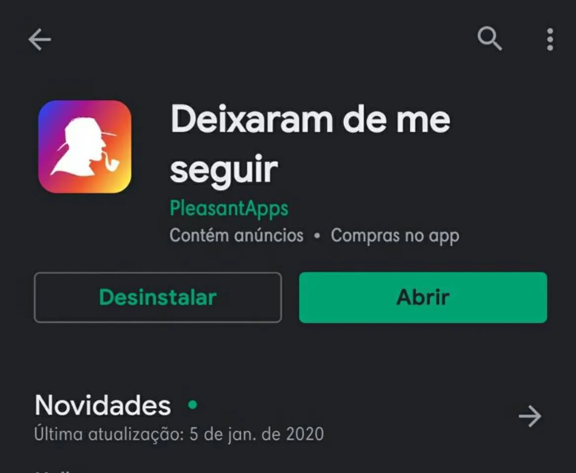 Quien dejó de seguirme?