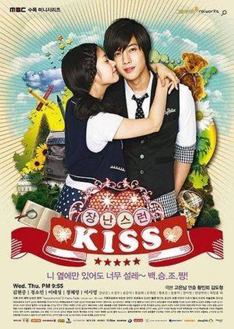 Playfull kiss