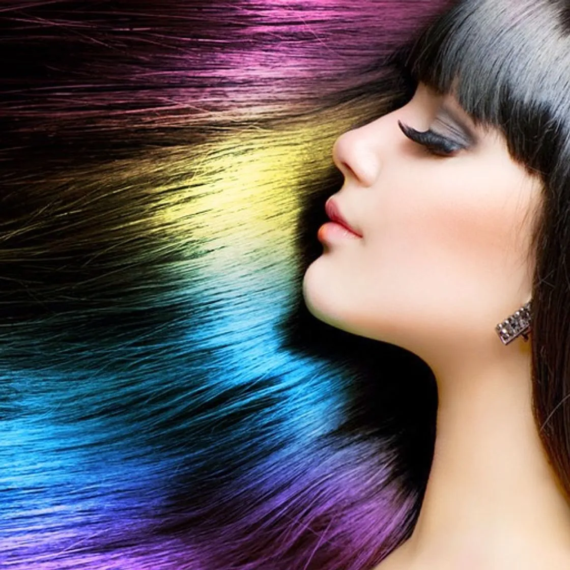 Hair Color Dye -Switch Hairstyles Wig Photo Makeup