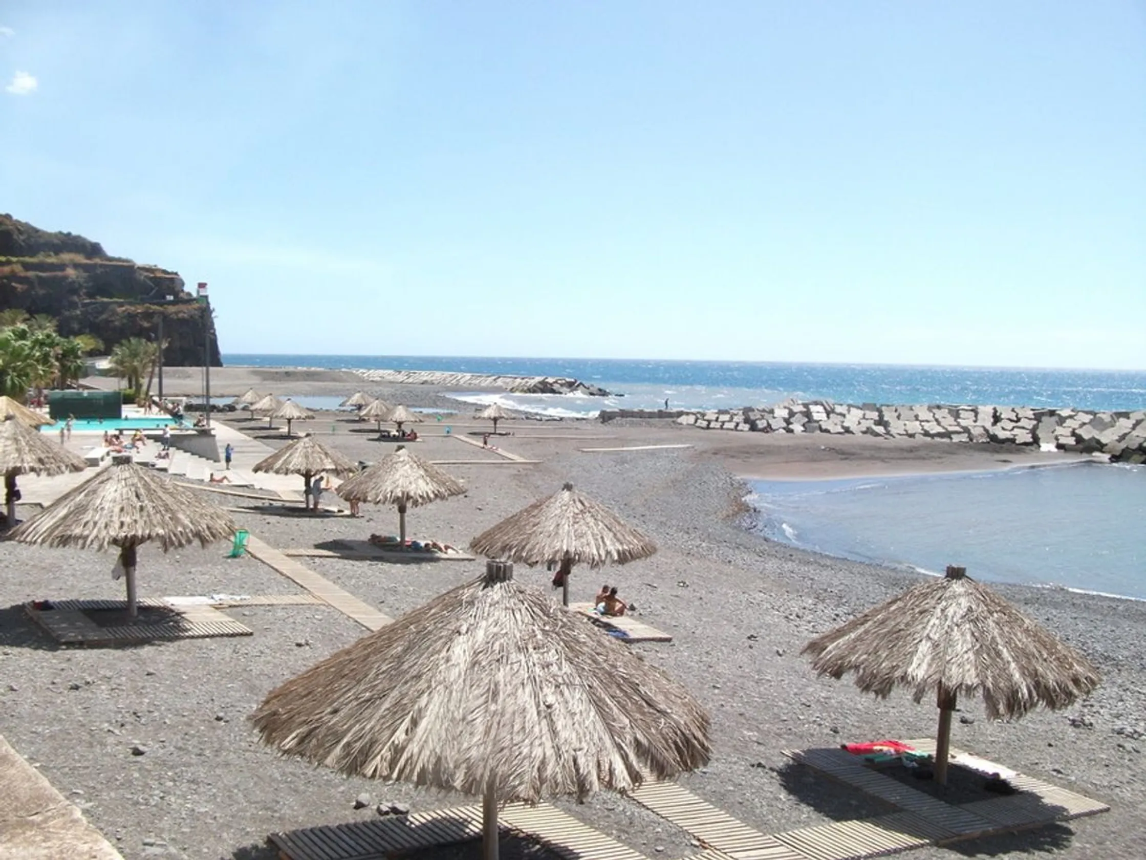 Praia da Ribeira Brava, Madeira, Portugal