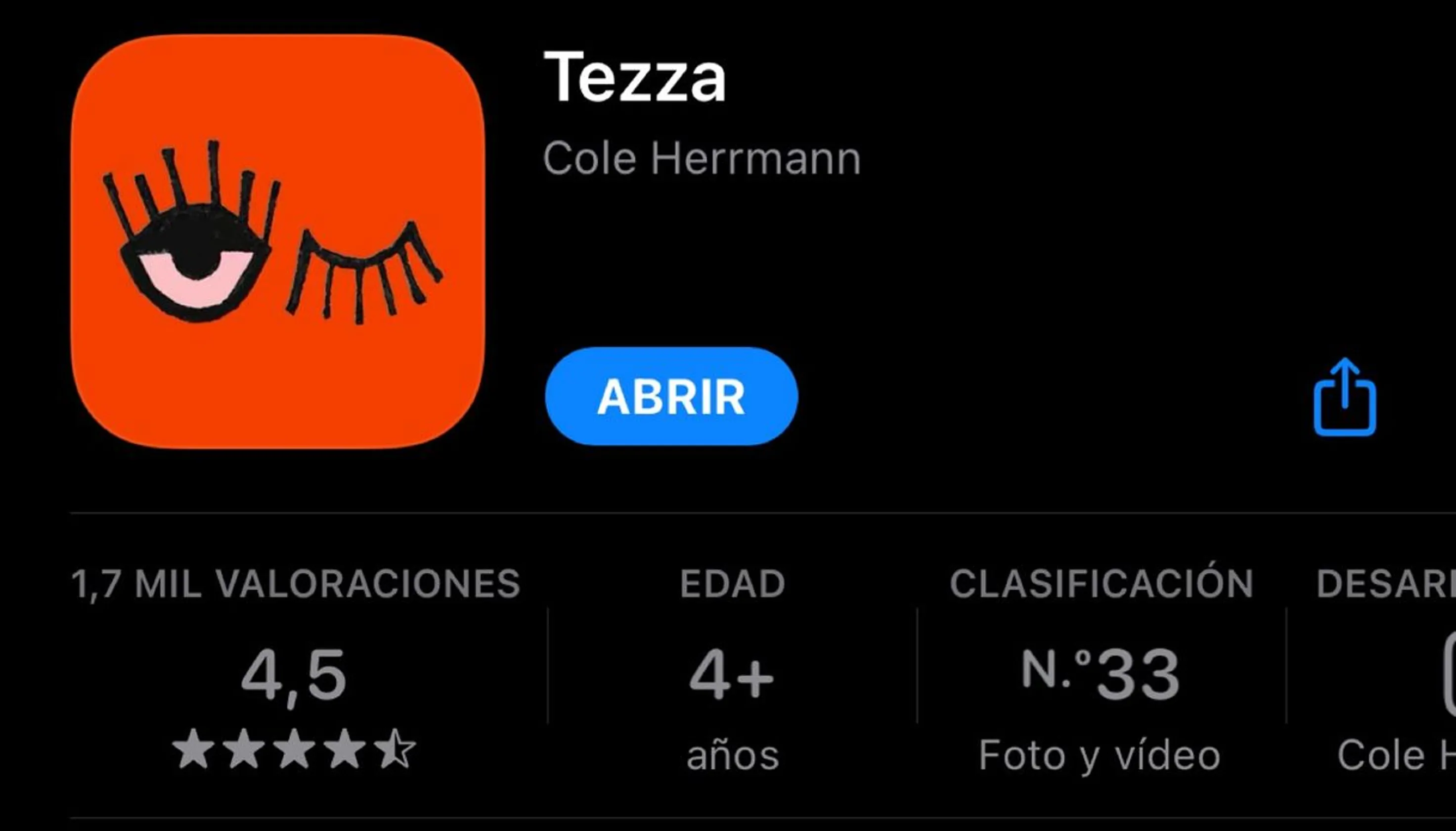 Tezza on the App Store