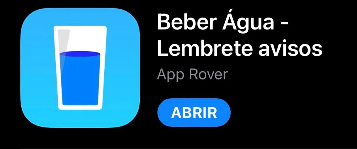 Beber água