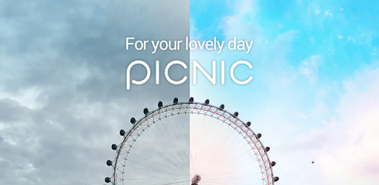 PICNIC - photo filter for dark sky, travel apps