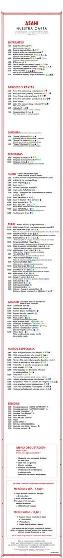 Restaurante Japonés Asahi
