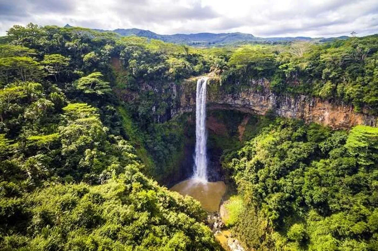 Chamarel Waterfall