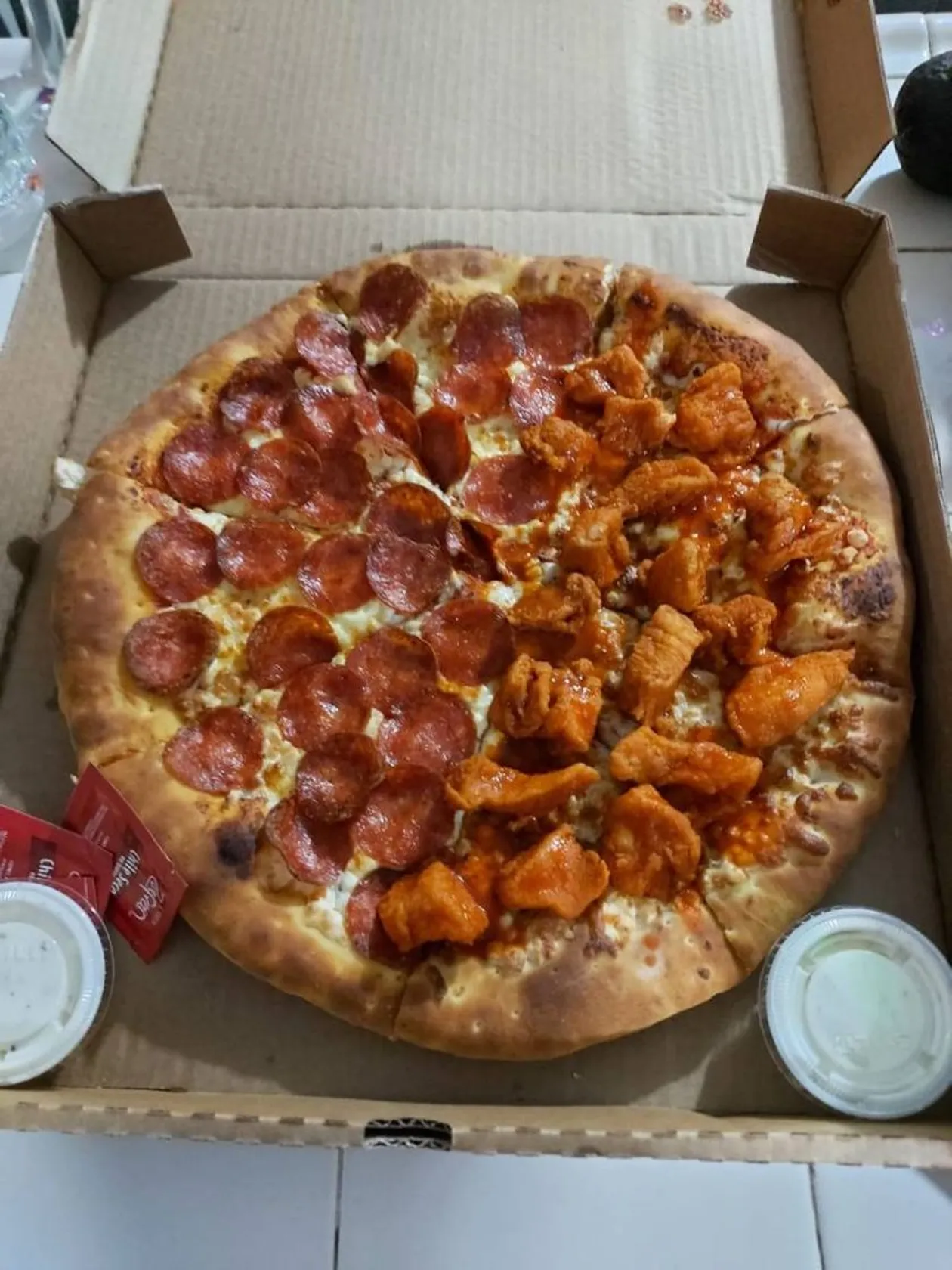Buffalo Flaming Bar