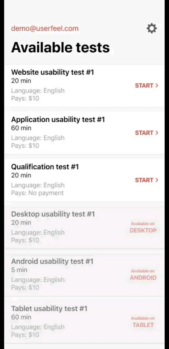 Userfeel