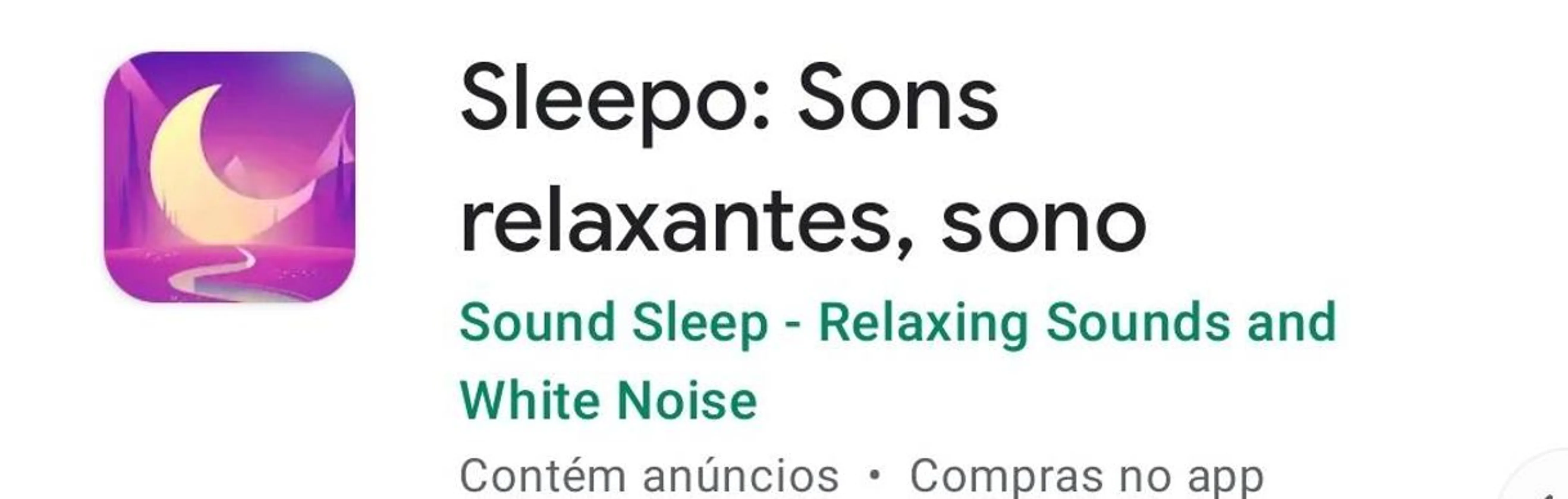 App para de sons para relaxar/meditar