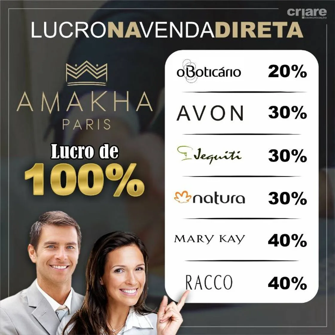 Seja um Executivo AMAKHA PARIS e veja como enriquecer com ...
