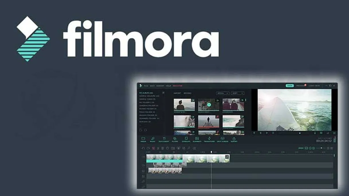Filmora Video Editor.