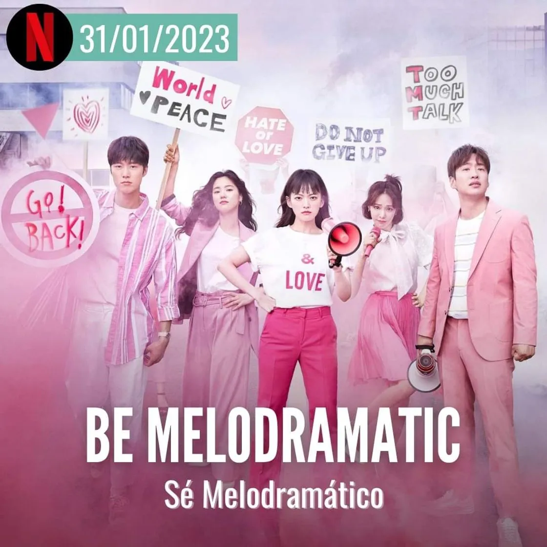Sé melodramático