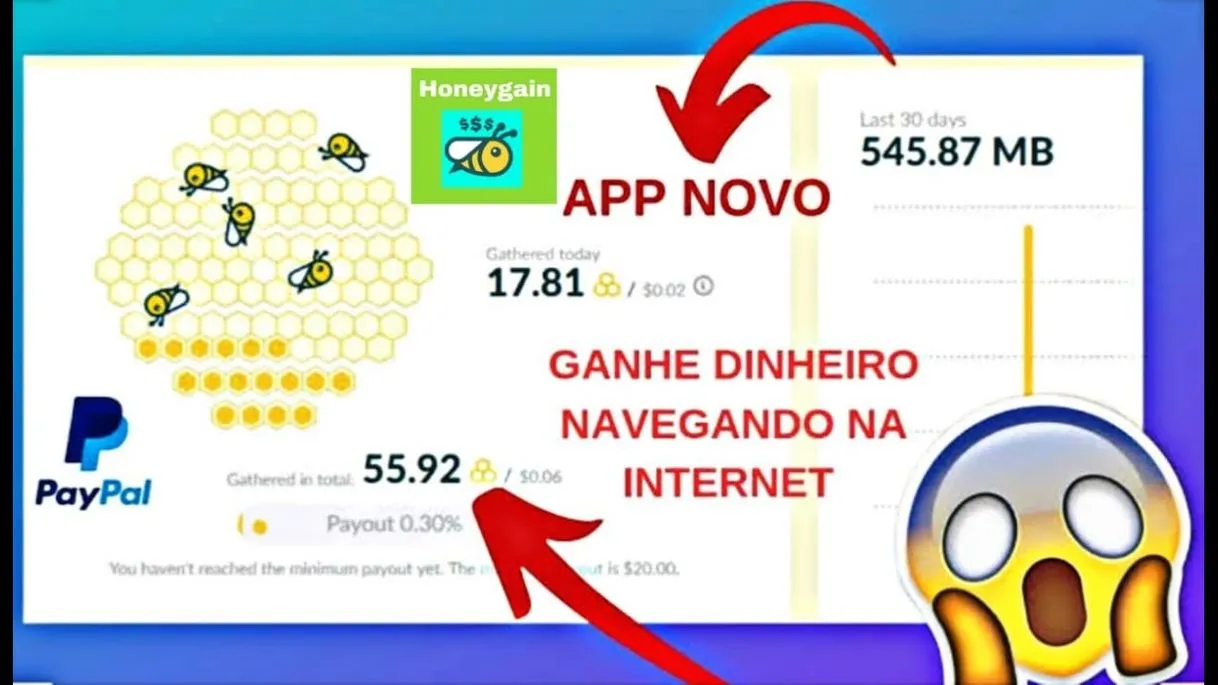 Honeygain🐝 / ganha dinheiro com internet🤑