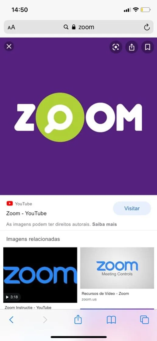 Aplicativo zoom
