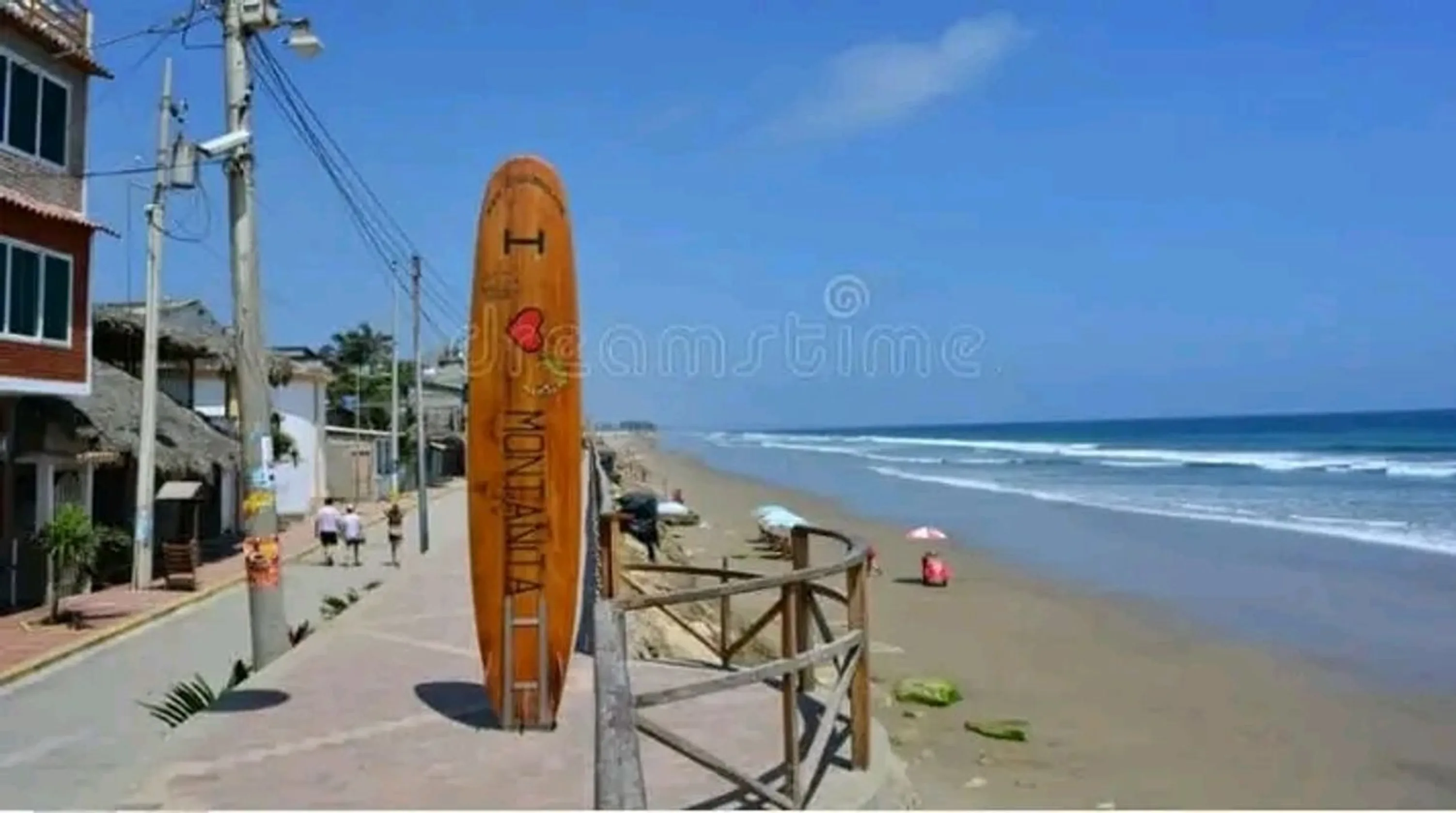Montañita beach