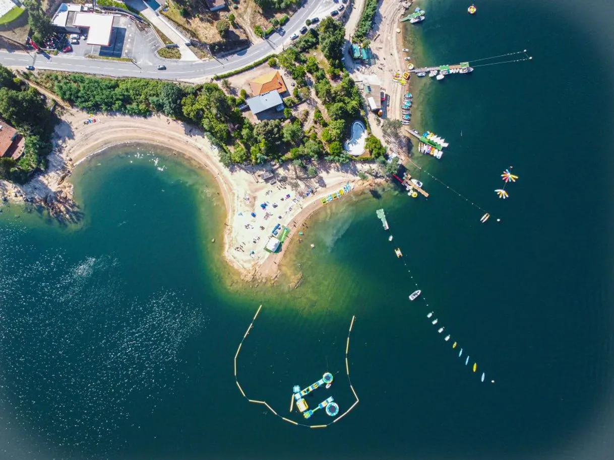 Praia fluvial de Alqueirão