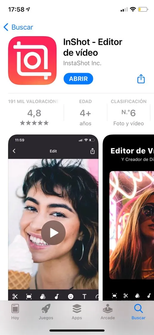 InShot - Editor de vídeo